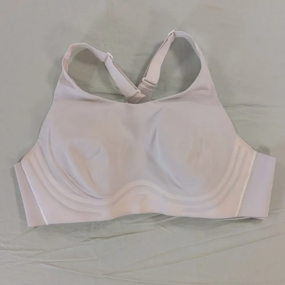 Gymshark Light White Seamless Sports Bra